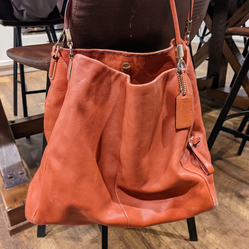 Coach Madison Hobo in Chestnut